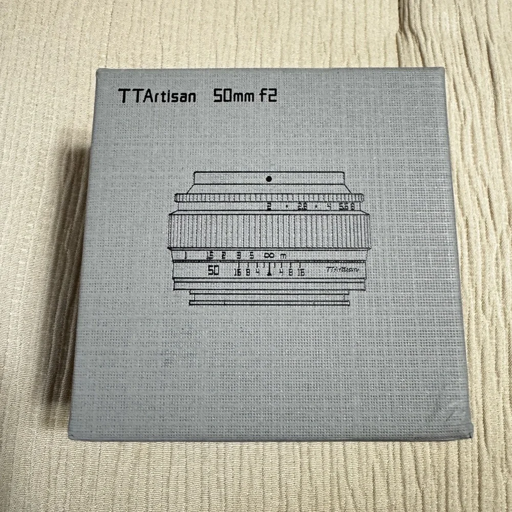 Artisan Silver and Black Lens Box